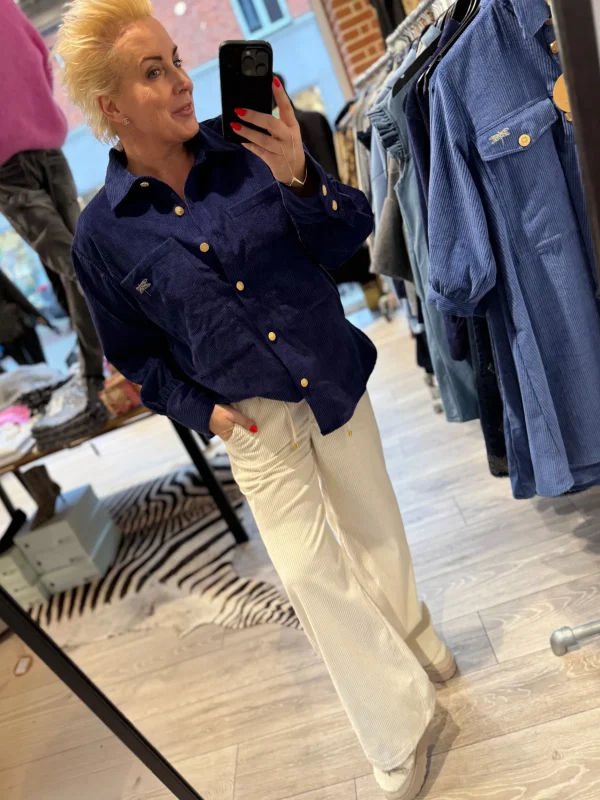 Outlet 2407330 Malmø corduroy shirt Bluser | Skjorter