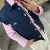 Hot 2407333 Malmø denim waistcoat Bluser