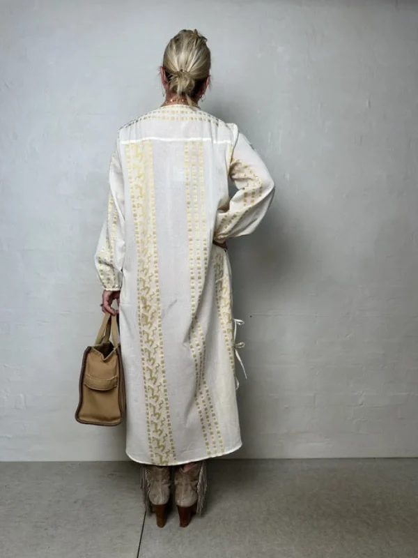 Fashion 2501706 Miami kaftan jacquard off Kjoler | Kjoler