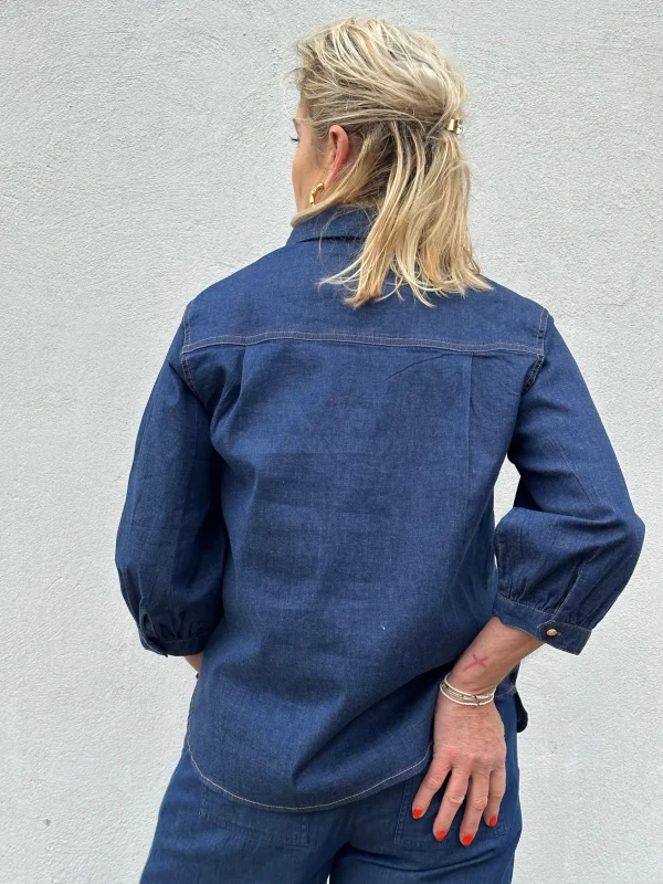Hot 2501323 Oslo skjorte denim Bluser | Skjorter