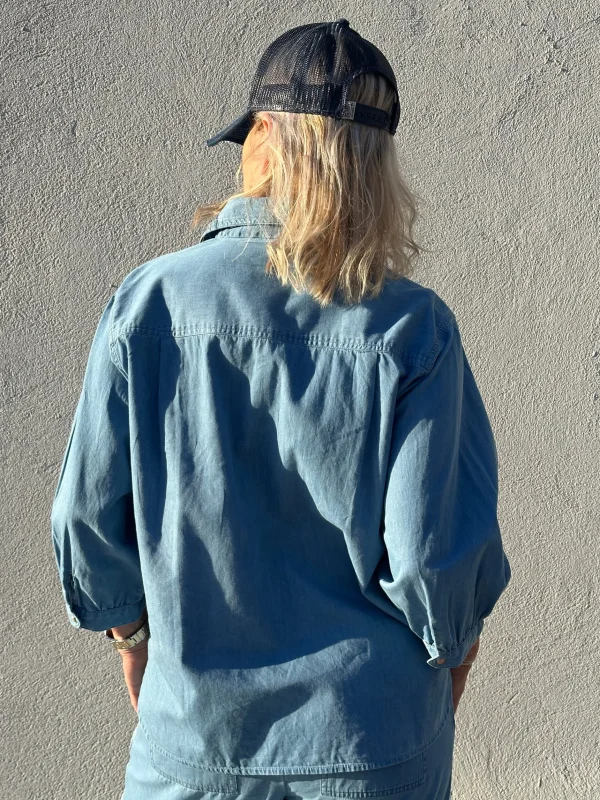 Online 2501323 Oslo skjorte denim light Bluser | Skjorter
