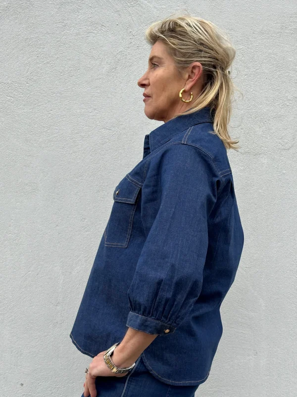 Hot 2501323 Oslo skjorte denim Bluser | Skjorter