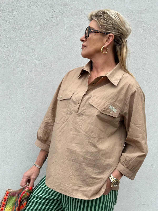 Hot 2501313 Oslo skjorte poplin Bluser | Skjorter
