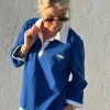 Fashion 2501317 Selma polo pique royal Bluser