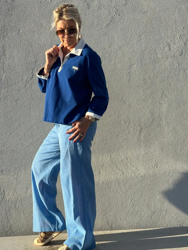 Fashion 2501317 Selma polo pique royal Bluser