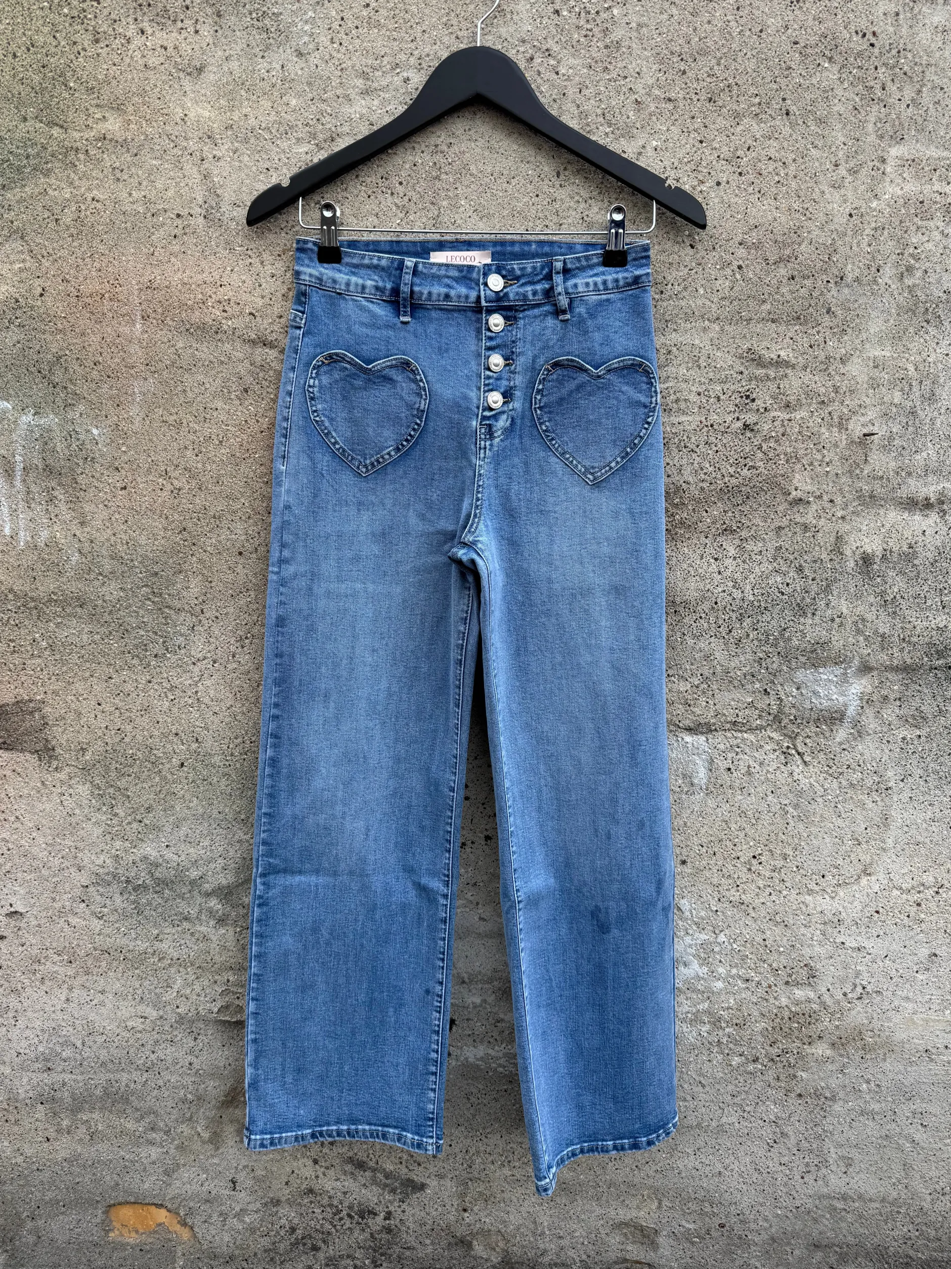 lecoco__sanna_bukser_deni_0.webp Hot 34651 Sanna bukser denim Bukser