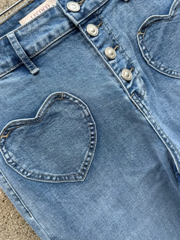 Hot 34651 Sanna bukser denim Bukser