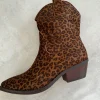 Best Leopard støvle Findlay camel Fodtøj