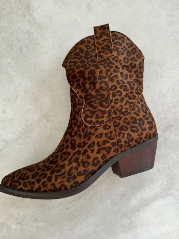 Best Leopard støvle Findlay camel Fodtøj