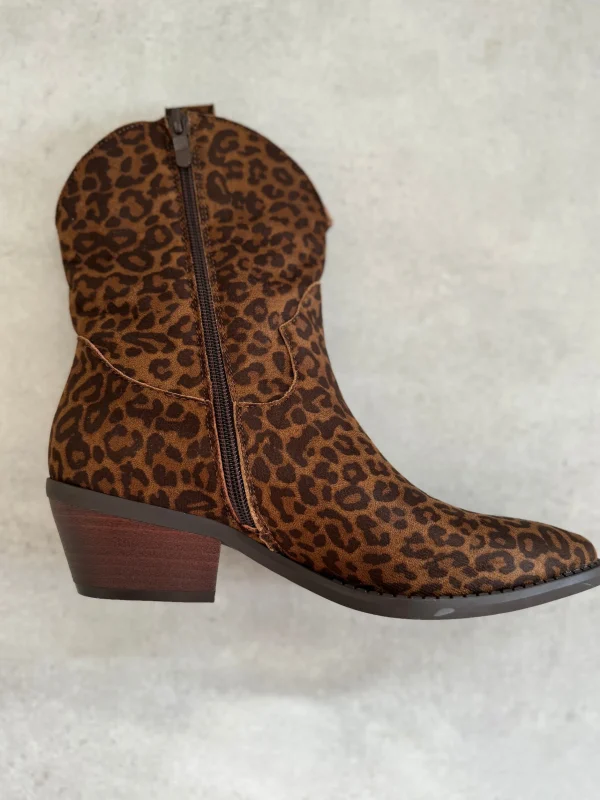 Best Leopard støvle Findlay camel Fodtøj