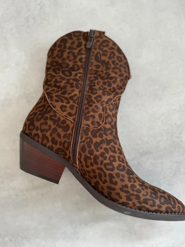 Best Leopard støvle Findlay camel Fodtøj