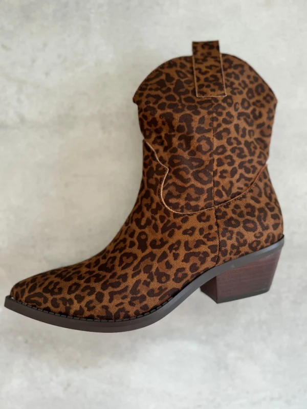 Best Leopard støvle Findlay camel Fodtøj
