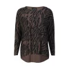 Clearance Liberte 9504 Alma LS top dark brown Bluser