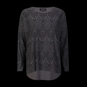 Clearance Liberte 9504 Alma LS top dark grey Bluser