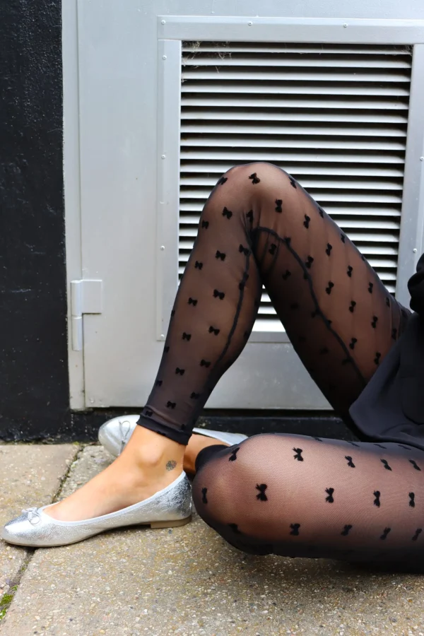 New Liberte 24084 mesh leggins flock bow Leggins | Strømper
