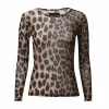 Hot Liberte 22065 mesh LS T-shirt Bluser