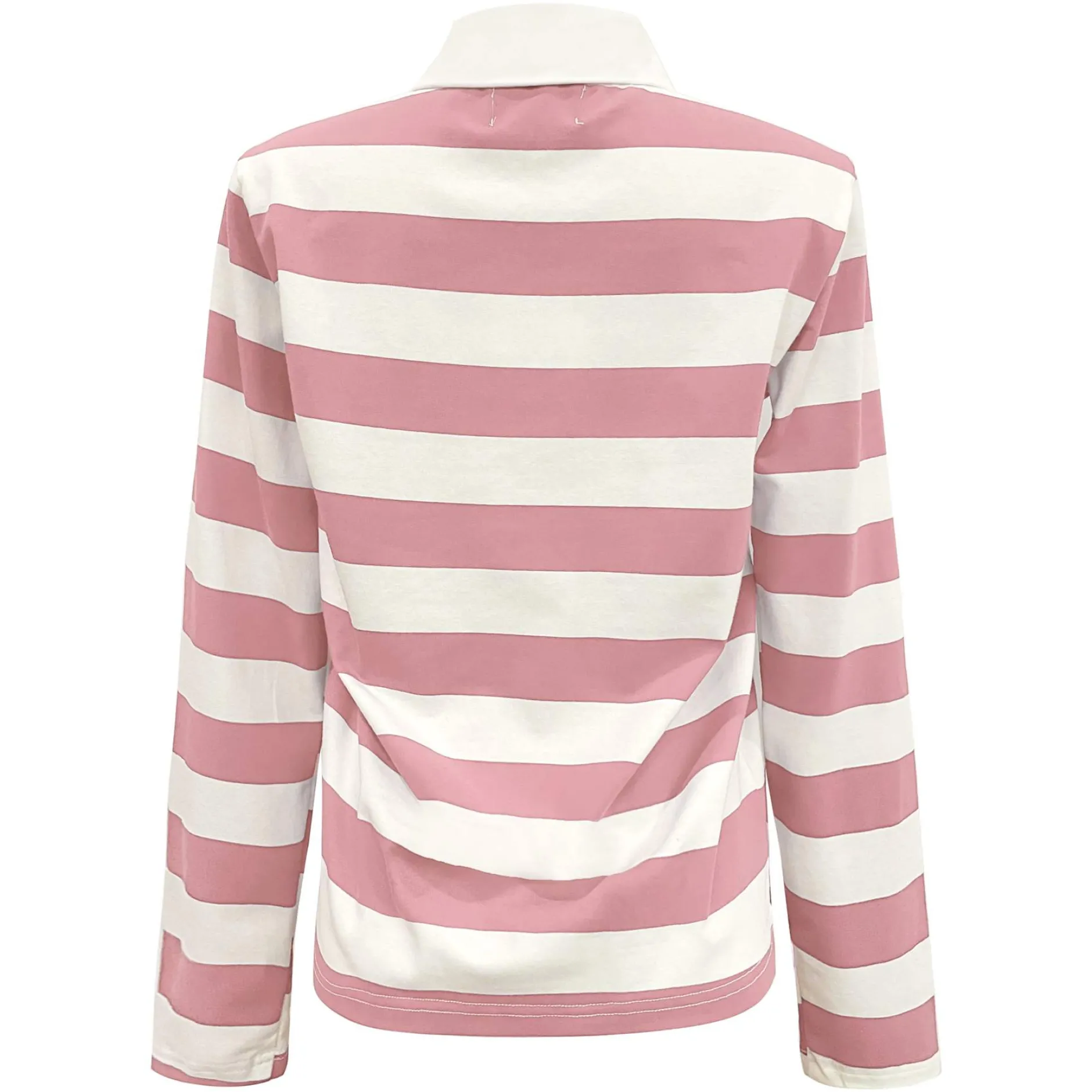 liberte__polo_ls_shirt_st_2.webp Hot Liberte 22145 Polo LS shirt stripe rosa Bluser