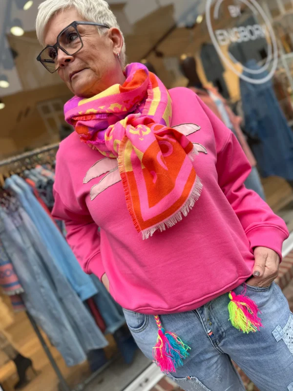 Online 4829 MOOD scarf NEON Tørklæder
