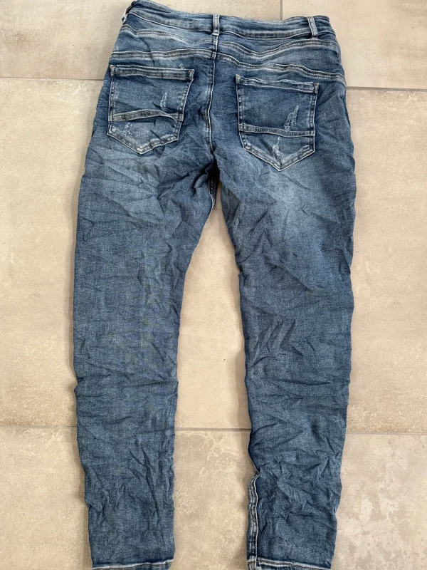 Outlet 8884 Rachel jeans patches denim Bukser | Jeans
