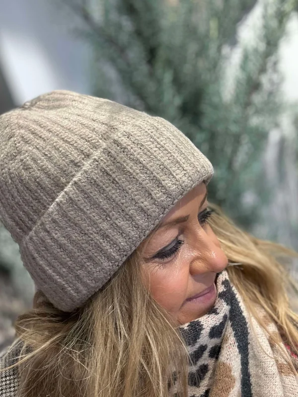 Fashion 9198 Rib knit hat Caps, Huer & Hatte
