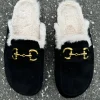 Clearance 6669 Røska slippers fake fur Fodtøj