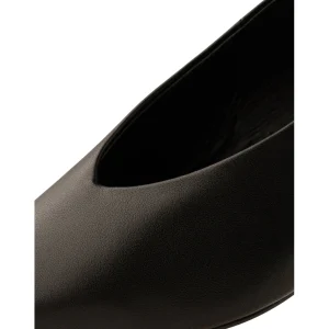 New STB2377 Mie leather heel Fodtøj