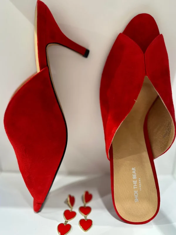 Fashion STB2326 Valentine sandal Suede Strømper | Fodtøj