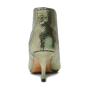Discount STB1853 Valentine low cut snake olive Fodtøj