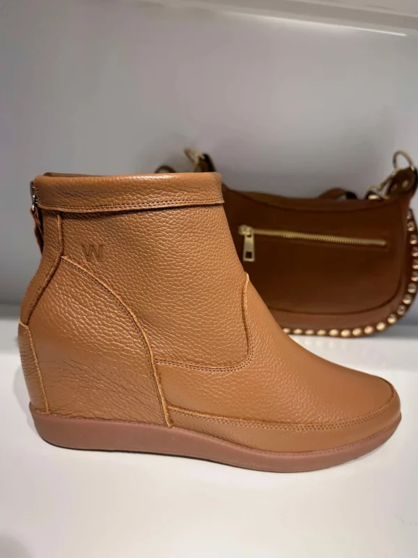 Fashion Emmy leather støvle Fodtøj