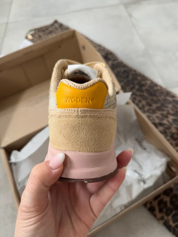 Clearance WL707 Mathilde runner leather Fodtøj