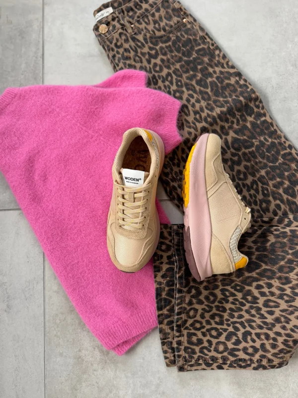 Clearance WL707 Mathilde runner leather Fodtøj