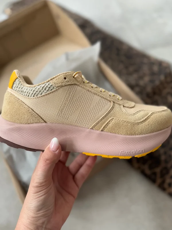 Clearance WL707 Mathilde runner leather Fodtøj